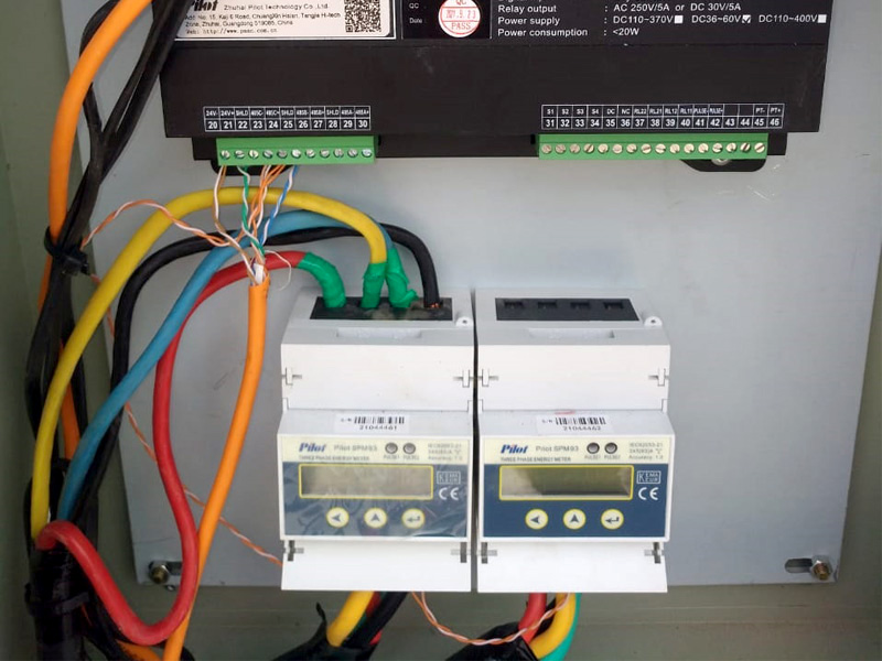 Monitoring van de toestand van de dieselgeneratorset, stedelijke voeding van de AC in het ATM-systeem